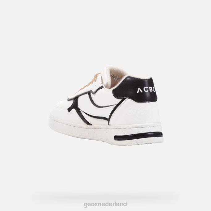 Geox jayen vrouw 282Z296 wit Zwart