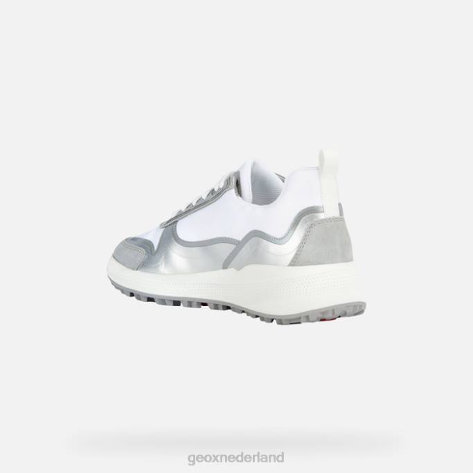 Geox pg1x vrouw 282Z1700 lichtgrijs/wit