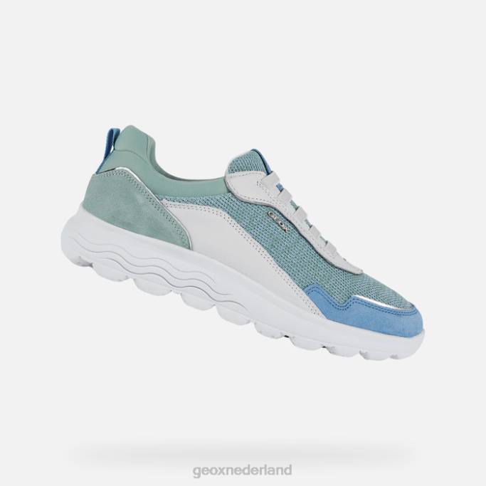 Geox sferische vrouw 282Z18 wit/groen