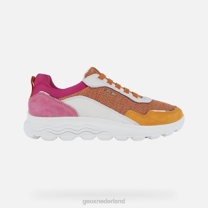 Geox sferische vrouw 282Z20 oranje/fuchsia
