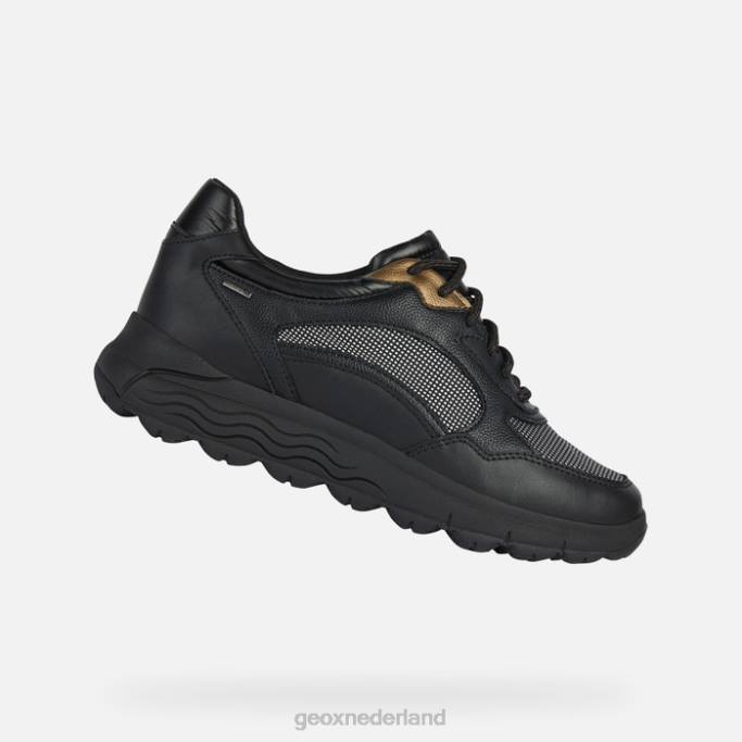 Geox spherica 4x4 abx vrouw 282Z116 zwart