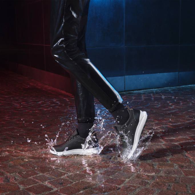 Geox spherica 4x4 abx vrouw 282Z49 zwart/donkerbeige