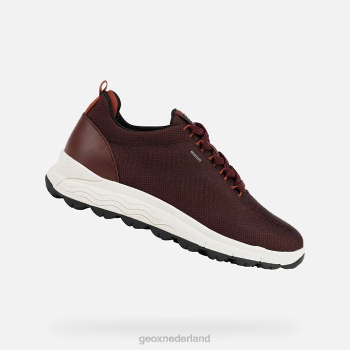 Geox spherica 4x4 abx vrouw 282Z50 mahonie/wijn