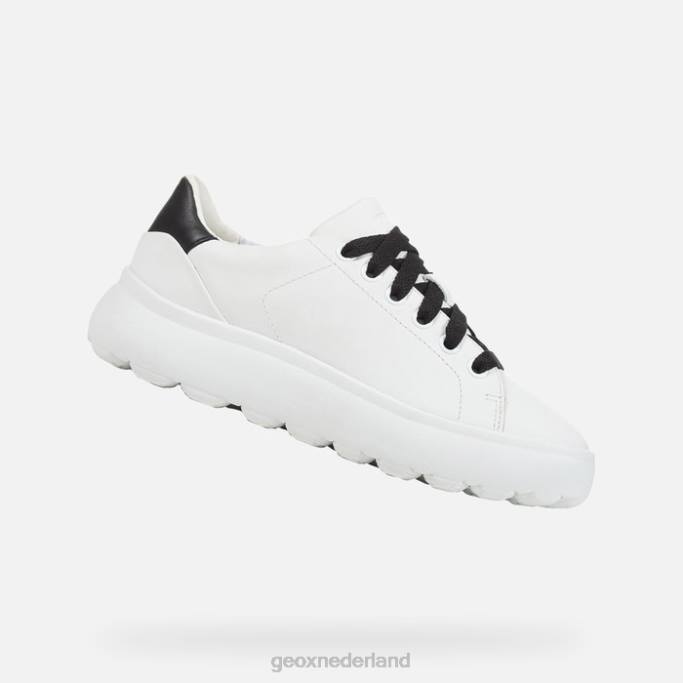 Geox spherica ec4.1 vrouw 282Z1689 wit Zwart