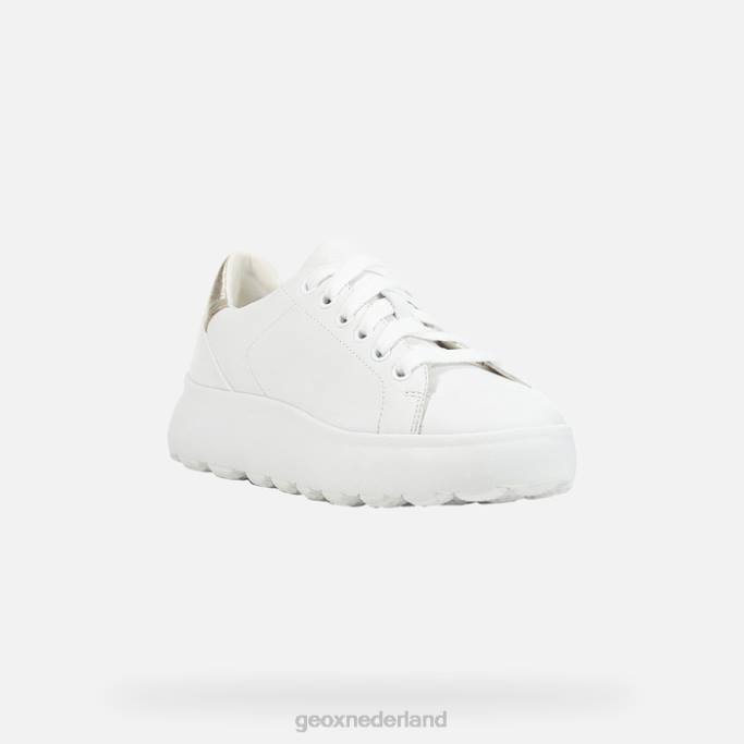 Geox spherica ec4.1 vrouw 282Z1693 wit goud