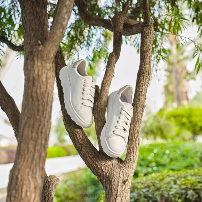 Geox spherica ec4.1 vrouw 282Z1693 wit goud