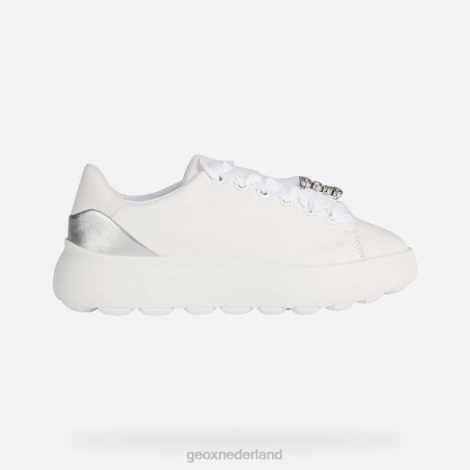 Geox spherica ec4.1 vrouw 282Z267 wit zilver