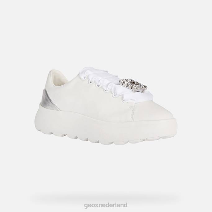 Geox spherica ec4.1 vrouw 282Z267 wit zilver