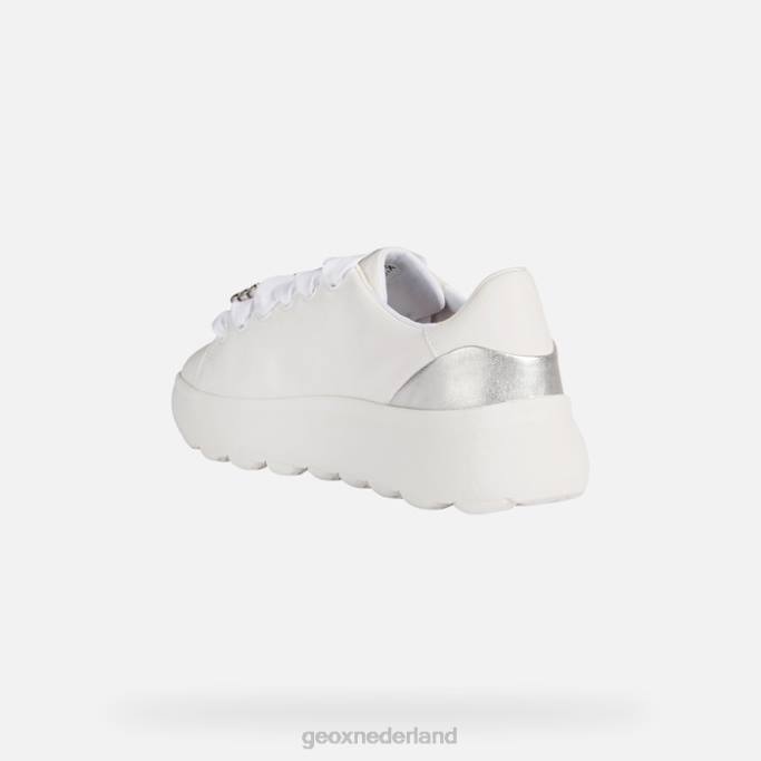 Geox spherica ec4.1 vrouw 282Z267 wit zilver