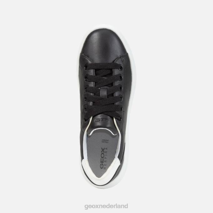 Geox spherica ec4.1 vrouw 282Z85 zwart wit