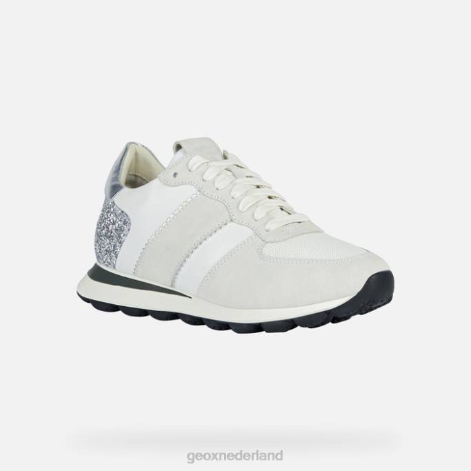 Geox spherica vseries vrouw 282Z1699 wit/gebroken wit