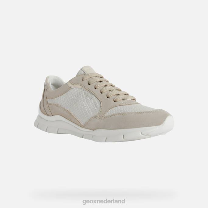 Geox sukie vrouw 282Z181 licht taupe/crème