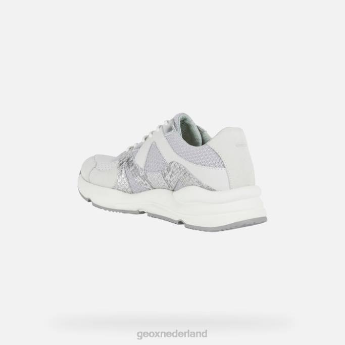 Geox topazio vrouw 282Z1740 lichtgrijs/wit