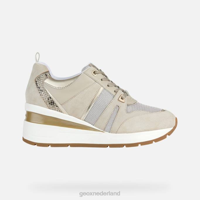 Geox zosma vrouw 282Z184 licht taupe